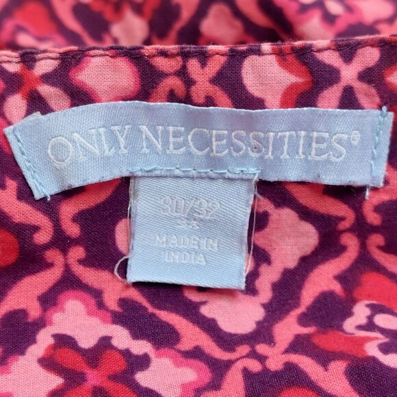 Only Necessities Patio Lounge House Dress Women's 3X (30/32) Caftan 1/4 Zip - Picture 6 of 10